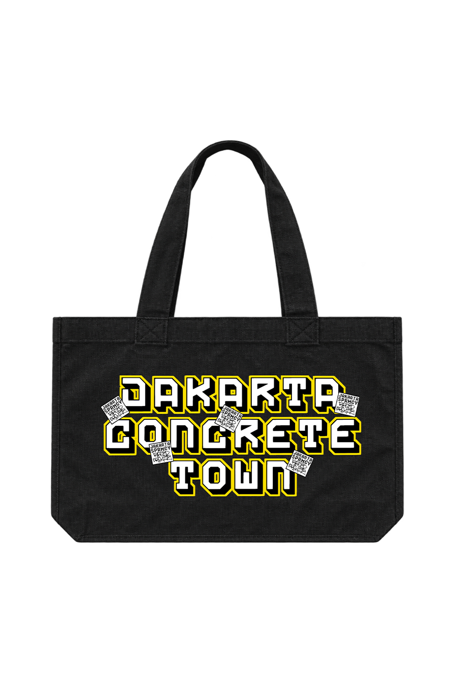 JCT Totebag - JKT Sprmcy x Rated Archive front