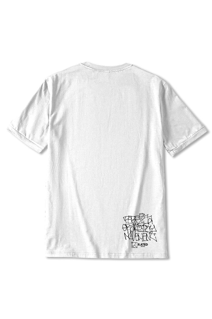 Graffkick Tee — white back print