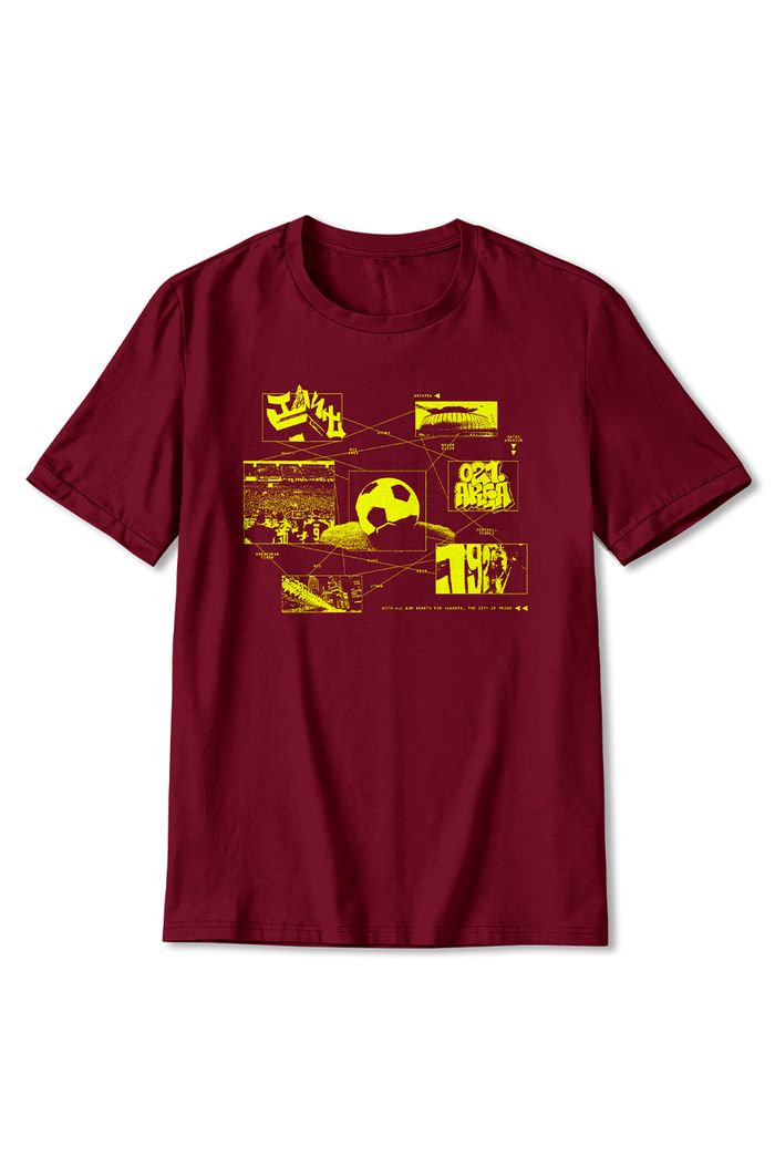 Archive Tee, Raw Edge — front print