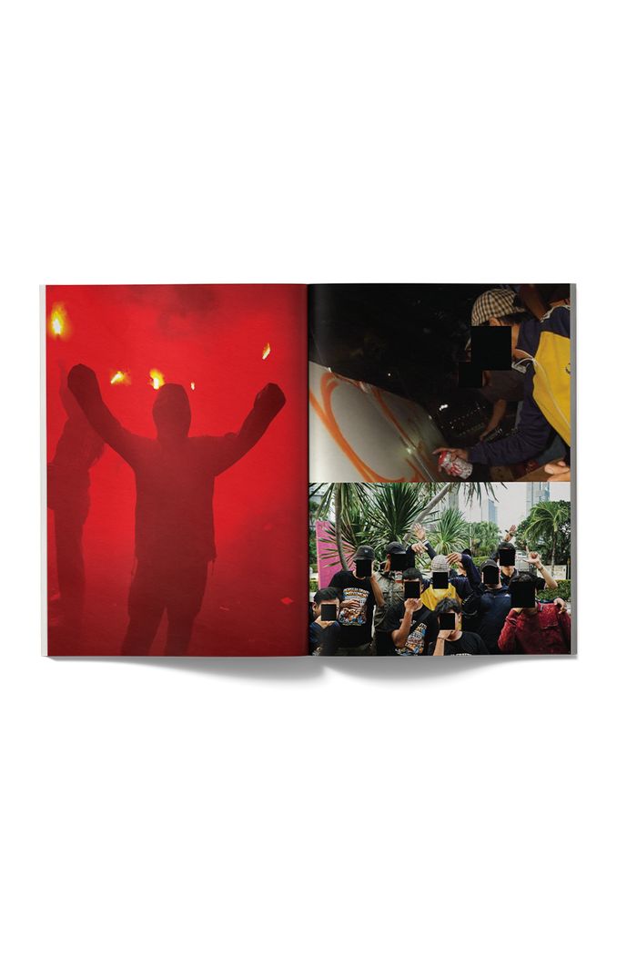 Still Exist Zine — spread, flare and crowd